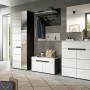 Inn.Furn Garderoben-Set 4-teilig in Weiß und Grau 160 cm Cooper_7