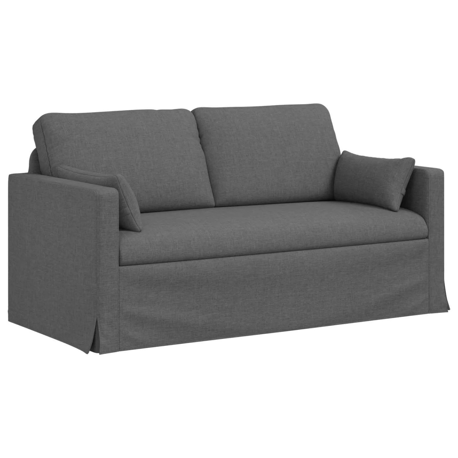 vidaXL Sofa Dunkelgrau 158 x 78 x 80 cm Stoff 42024363