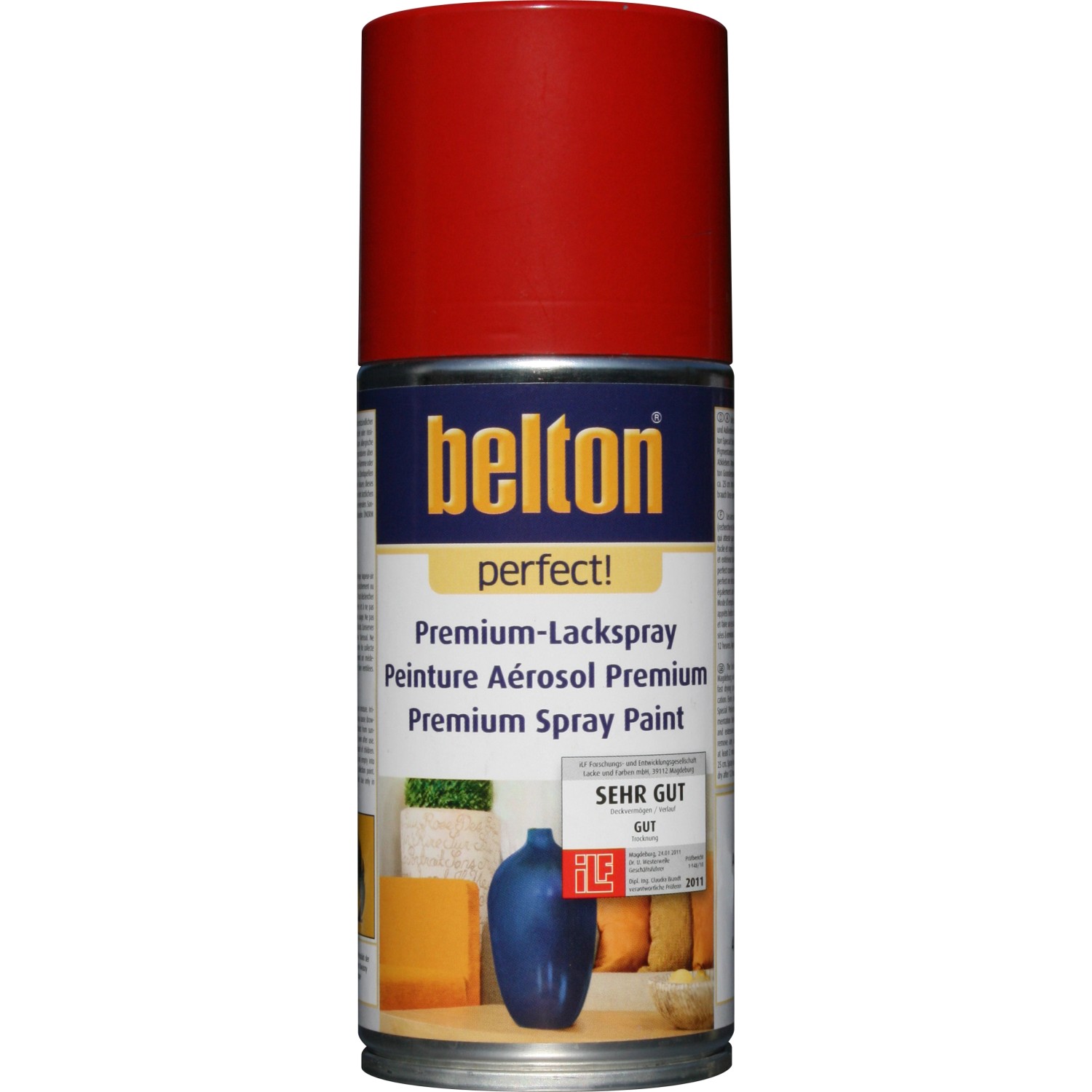 Belton Perfect Premium-Lackspray Rot seidenmatt 150 ml