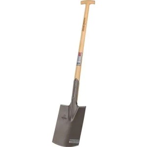 IDEAL Bauspaten 285 X 185 180 Mm Größe 2 Gärtner Form Mit Trittschutz Und Eschen T Stiel Spezialgehärtet 10010283