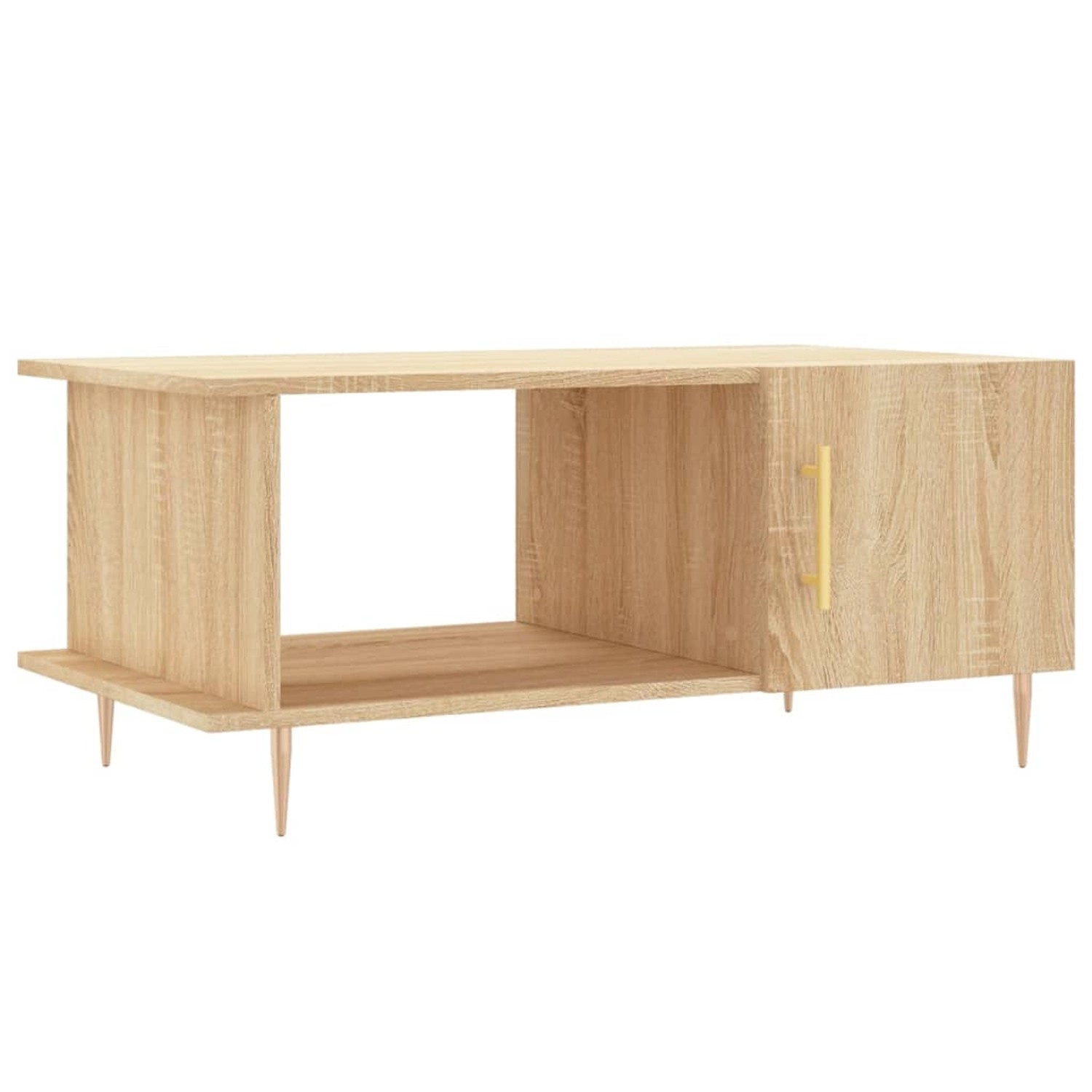 vidaXL Couchtisch Sonoma-Eiche 90x50x40 cm Holzwerkstoff Modell 12 günstig online kaufen