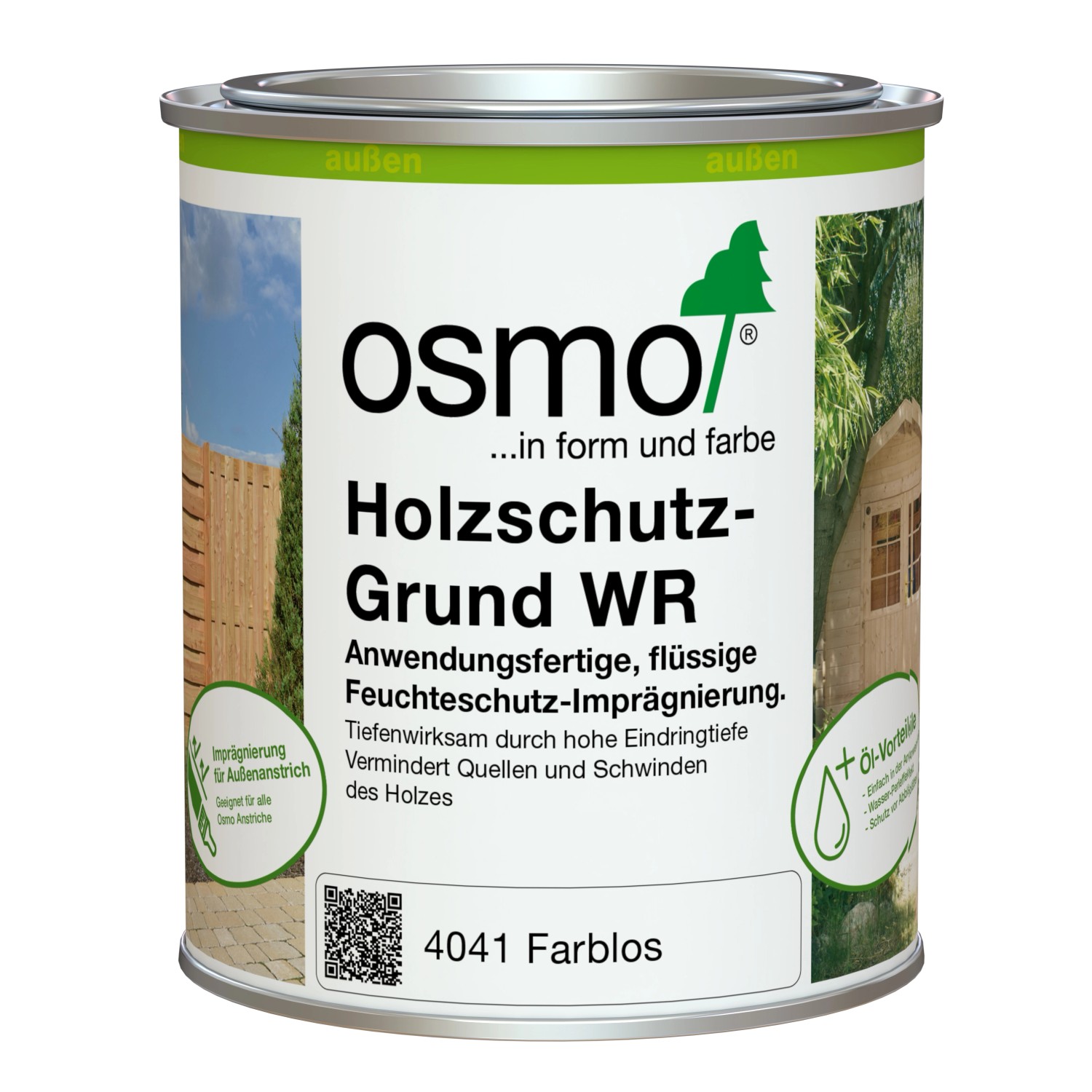 Osmo Holzschutz-Grund WR 0,75 l Farblos