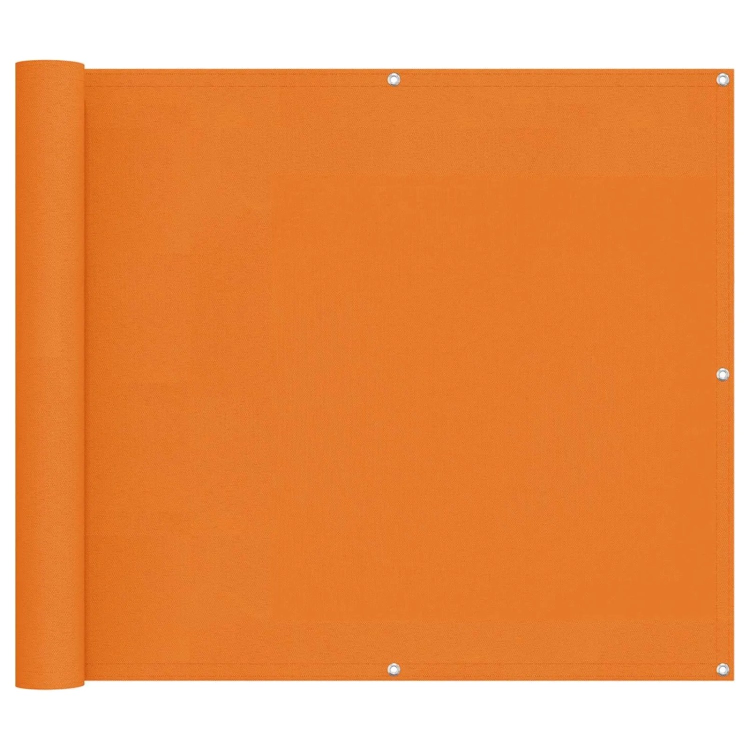vidaXL Balkonsichtschutz Orange 100 x 800 cm Oxford-Stoff 42030835