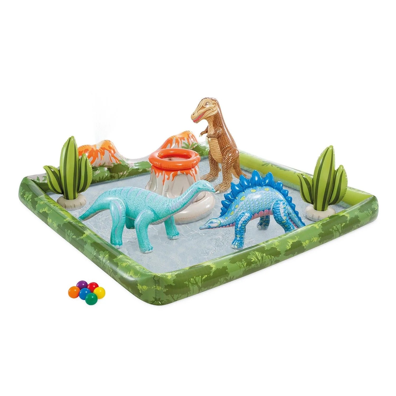 Intex 56132 Jurassic Park Aufblasbarer Spielplatz