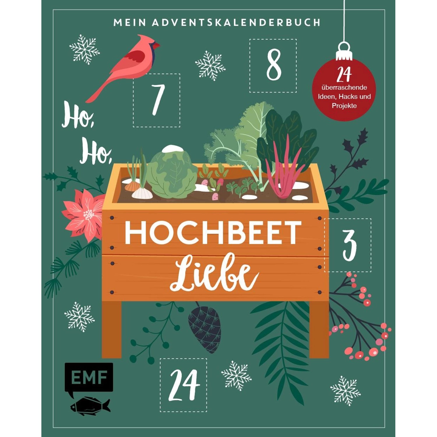 Mein Adventskalender-Buch - Ho, Ho, Hochbeetliebe