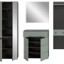 Inn.Furn Garderoben-Set 4-teilig in Salbei und Grau 220 cm Cooper_9