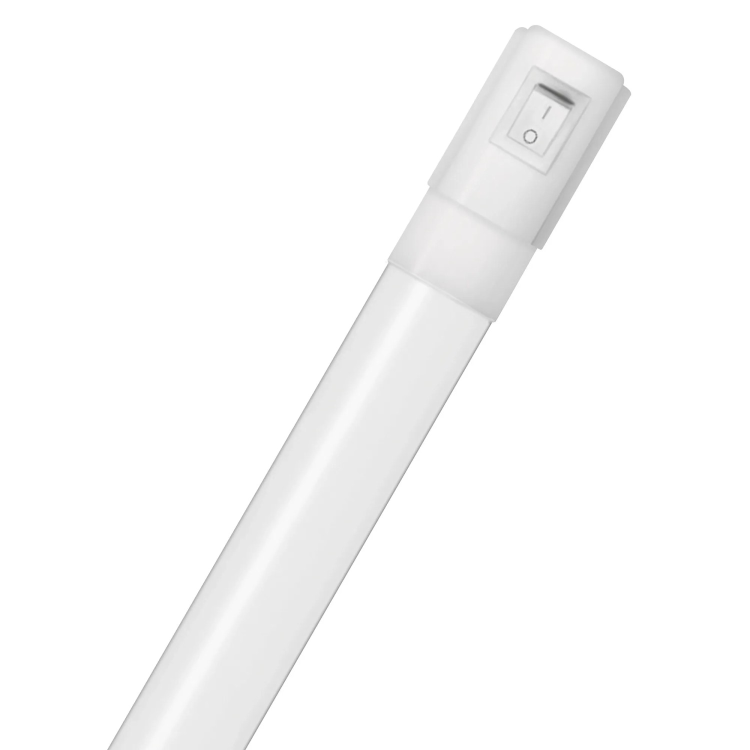 Weiße Ledvance LED-Unterbauleuchte TubeKit, 120 cm, mit Schalter. Ideal als Küchenlampe.