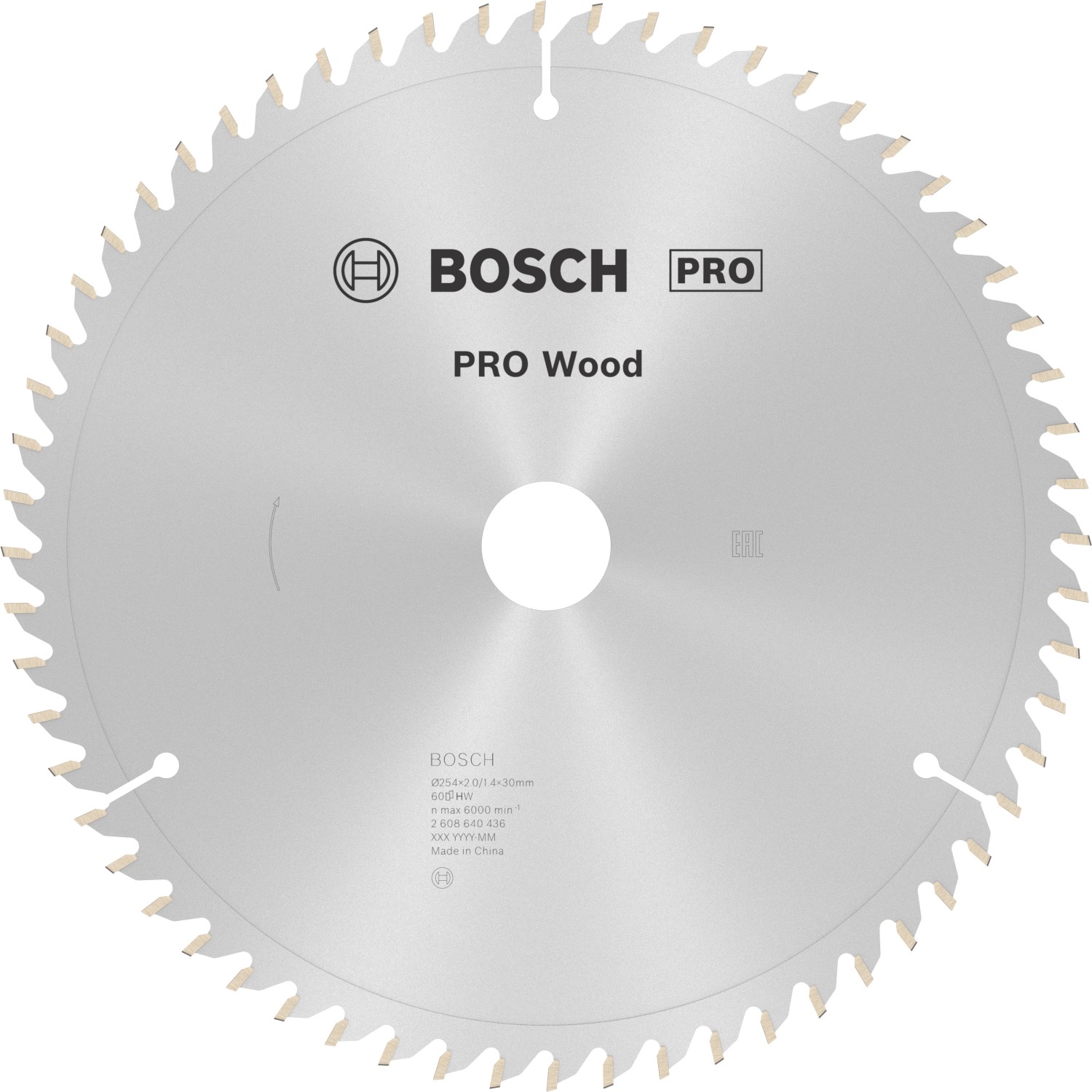 Bosch Hartmetall Kreissägeblatt Ø 254 mm günstig online kaufen