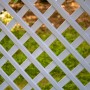 2er-Set KHW Spalier, grau, 140x200 cm, mit Erdspieß. Rankhilfe aus Kunststoff für Garten und Terrasse.
