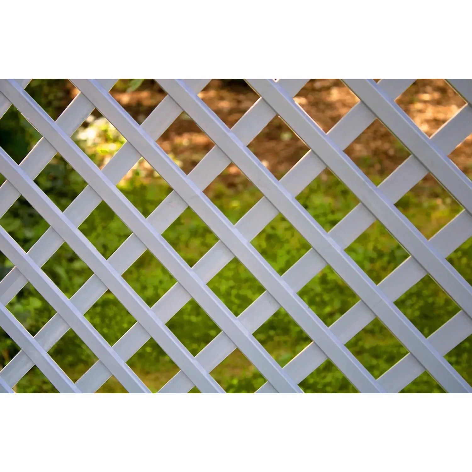 2er-Set KHW Spalier, grau, 140x200 cm, mit Erdspieß. Rankhilfe aus Kunststoff für Garten und Terrasse.