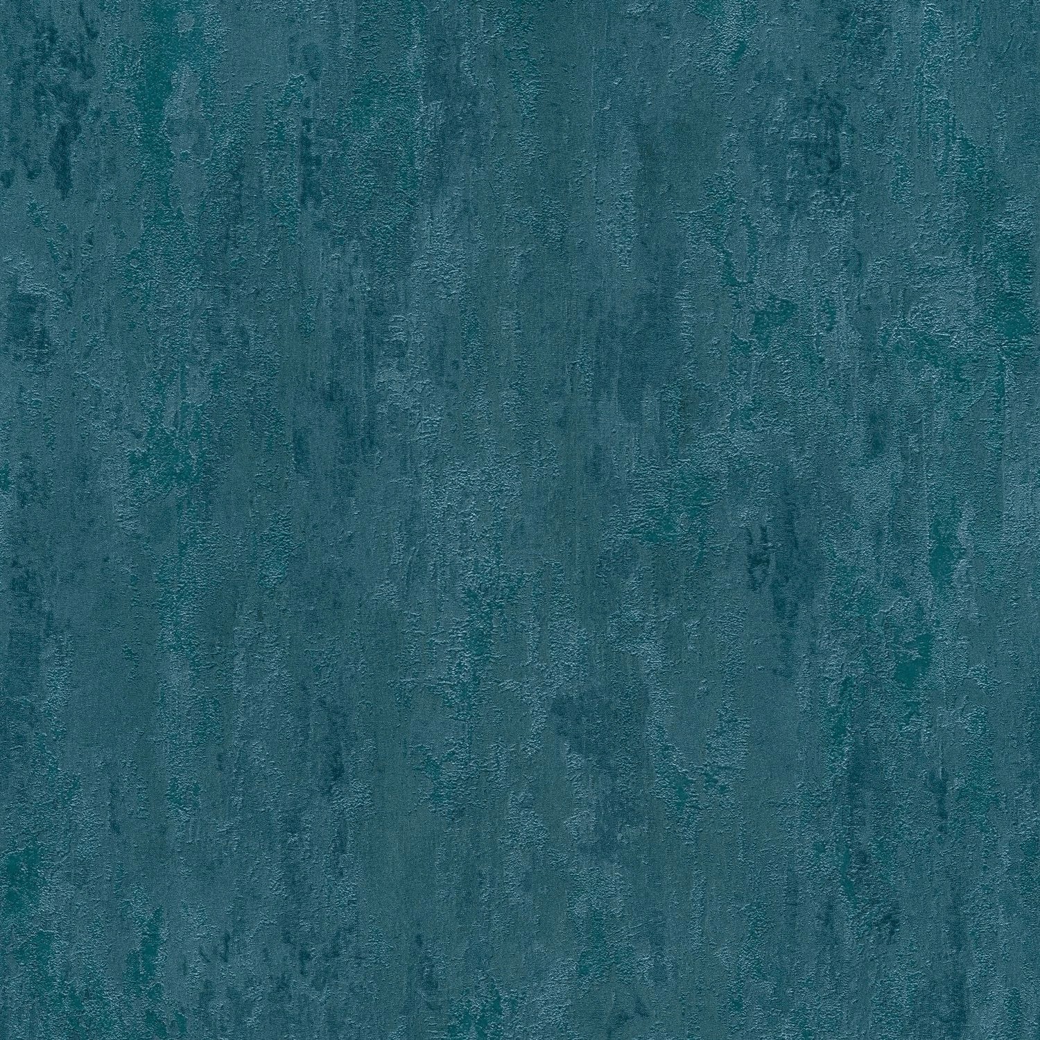 PROFHOME 380445-GU Ton-in-Ton Tapete Uni Metallic Effekt Blau 0,53 m x 10,0 günstig online kaufen