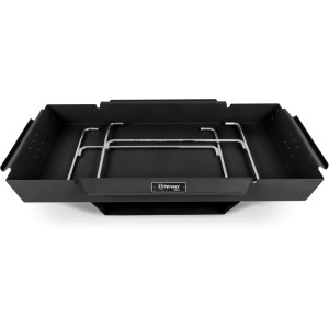 Petromax Feuerstelle Brennbock aus Stahl, flexible Feuer- und Kochstelle für Lagerfeuer-Abenteuer.