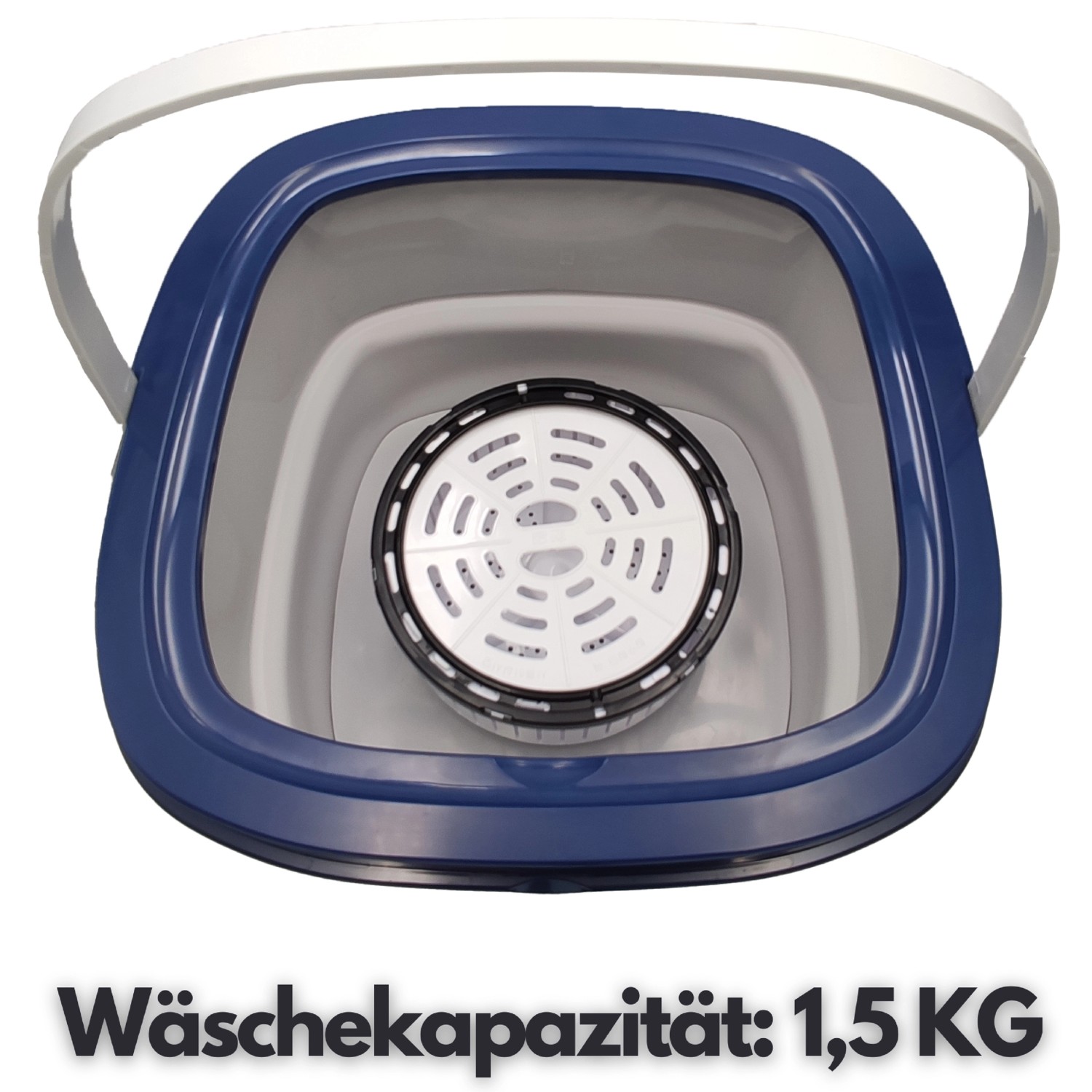 Serlium Mini Waschmaschine 8 Liter Tragbar - USB Betrieben Für Reisen & Wohnung