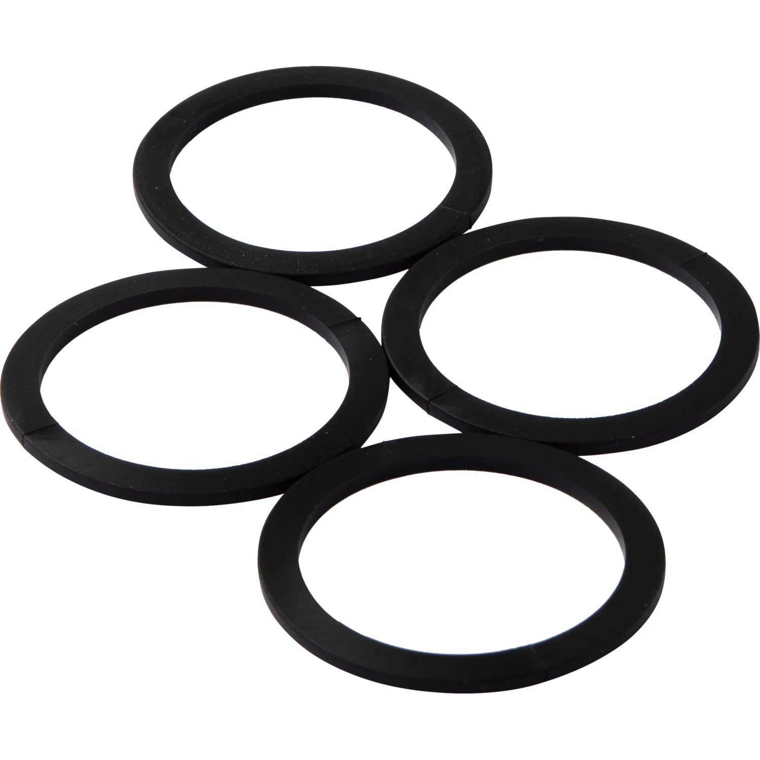 KÖRO TPE-Ring 36 mm x 45 mm x 2 mm 70 Sh.A 1 1/2 Zoll für 40 mm Siphons 4 Stück