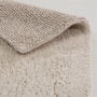 Beiger Schöner Wohnen Badteppich Bahamas, 67x110 cm, uni, weiche Textur.