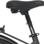 Detailaufnahme des gefederten Sattels am Fischer E-Bike Viator 5.0i.