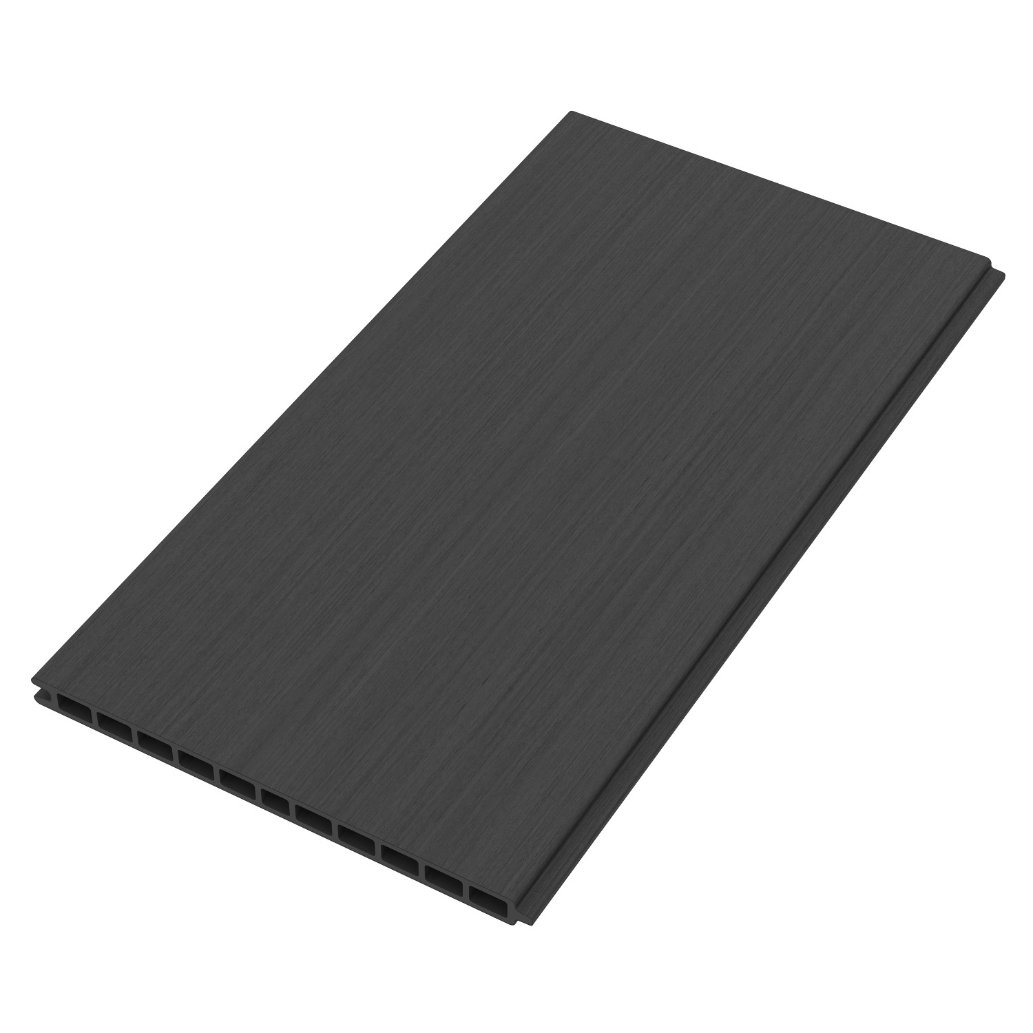 T&J WPC-Steckzaunbrett Max-XL Coextrudiert 28 cm x 2 cm x 179 cm Charcoal günstig online kaufen
