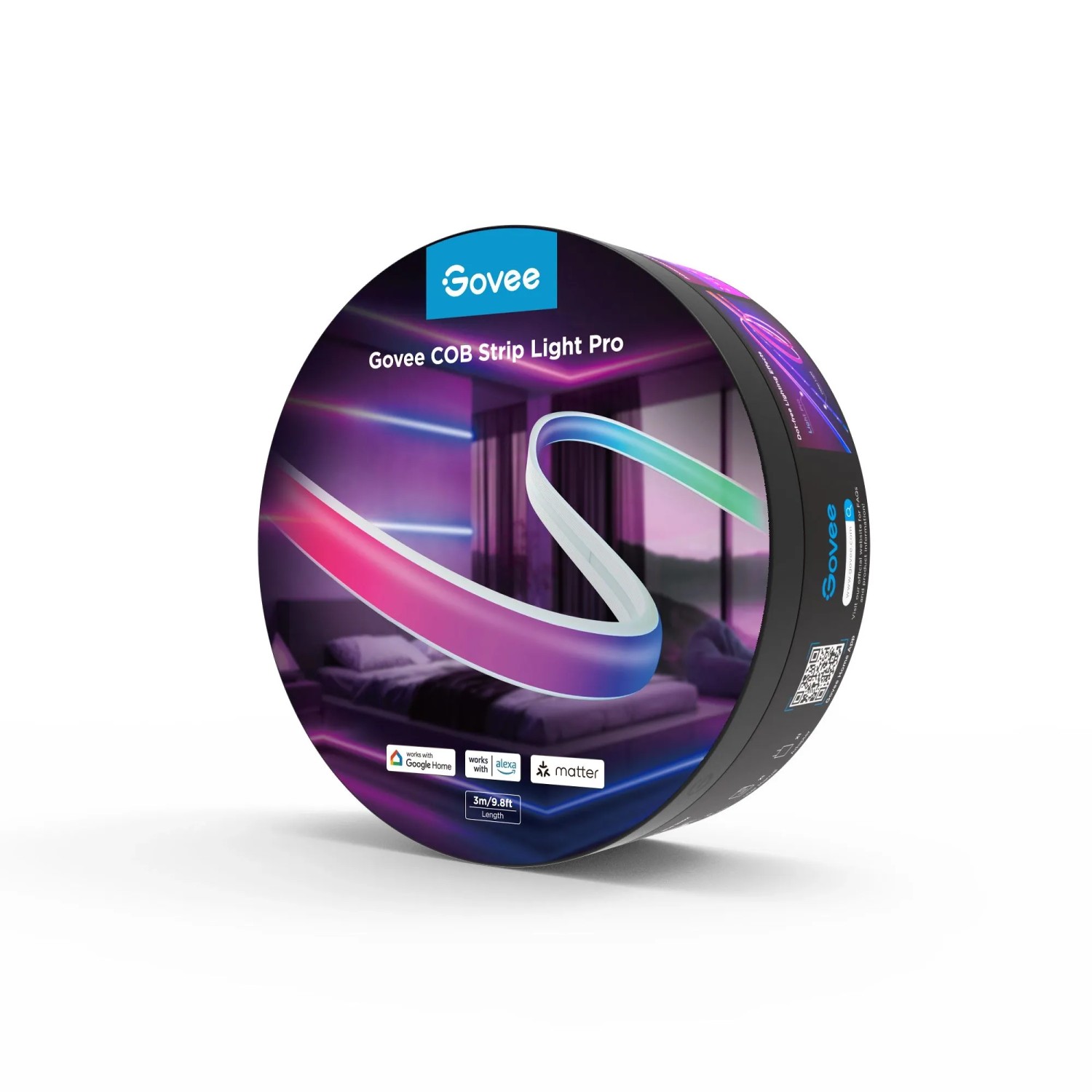 Govee LED-Stripe H61E5 3 m RGBIC+W Weiß