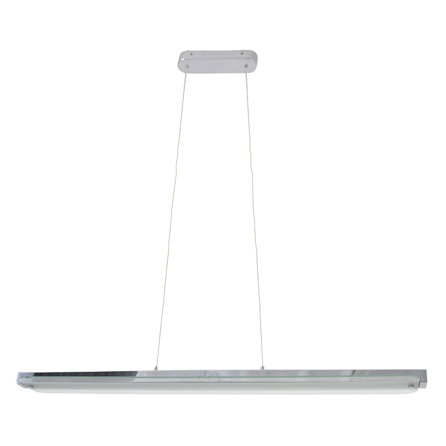 Näve LED-Pendelleuchte Beam Chrome 106 cm x 100 cm x 10 cm günstig online kaufen