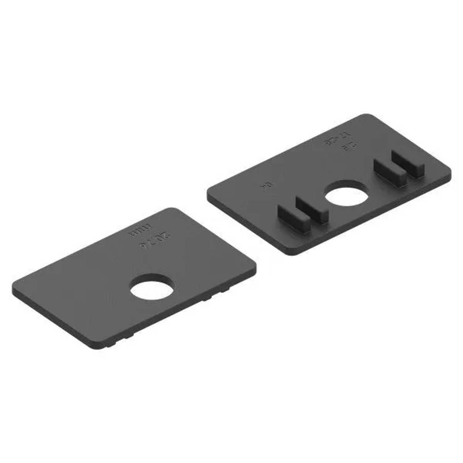 FeNau 1 Paar Gummis Zu Glasklemme 60x70x45 mm AbZ Für 20,76 mm Glas VSG