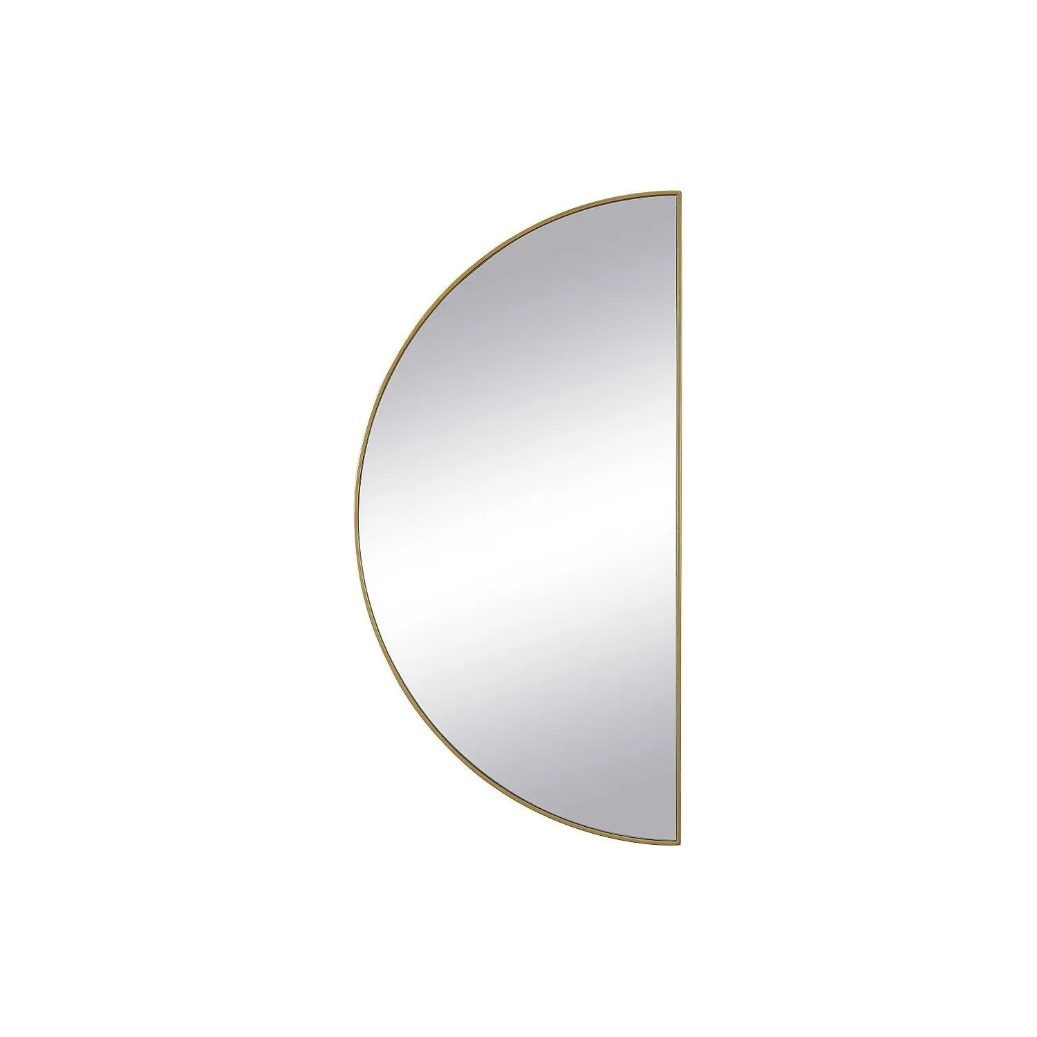 Vente-unique Wandspiegel Gavra Goldfarben 50 cm
