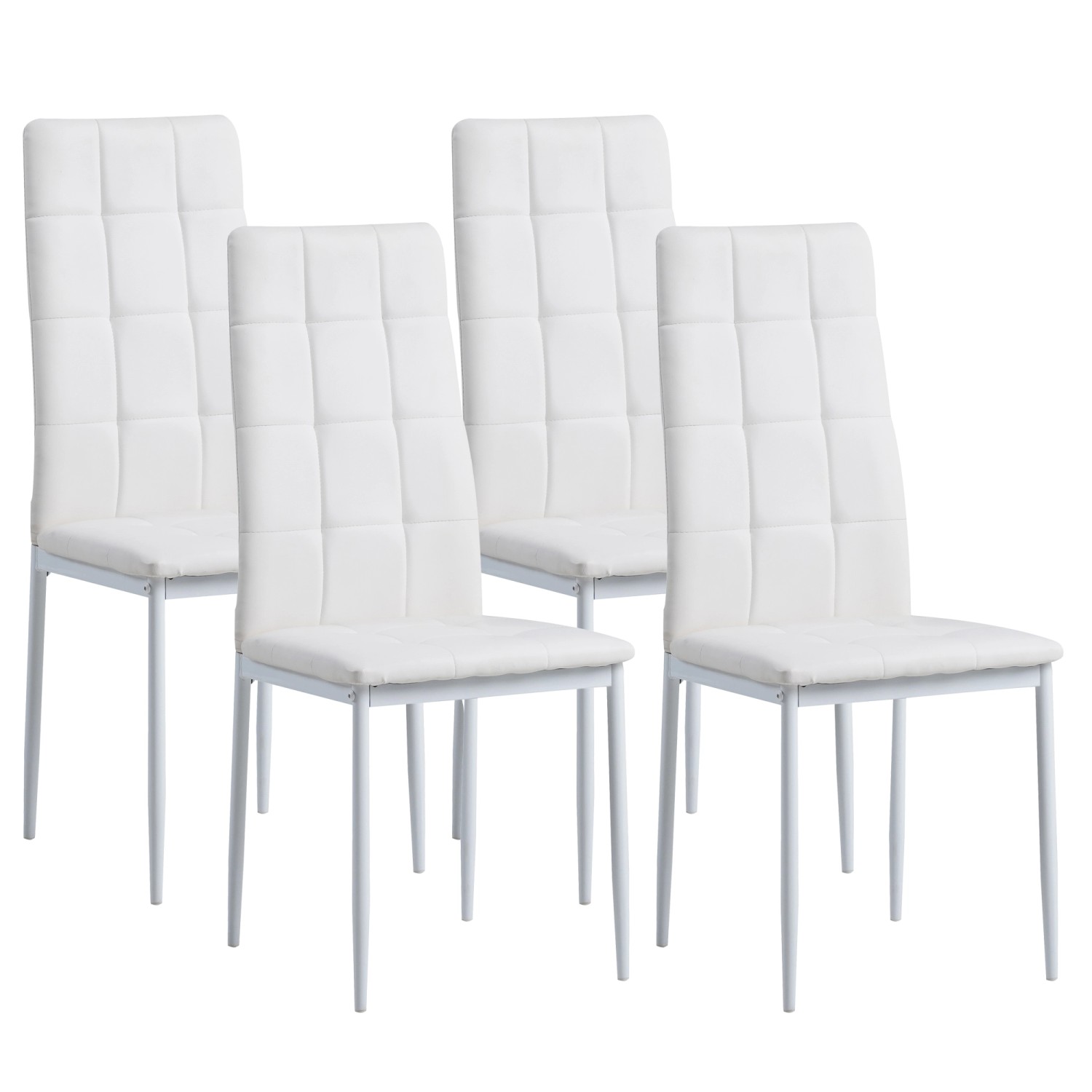 Albatros Esszimmerstühle RIMINI 4er SET Weiss günstig online kaufen