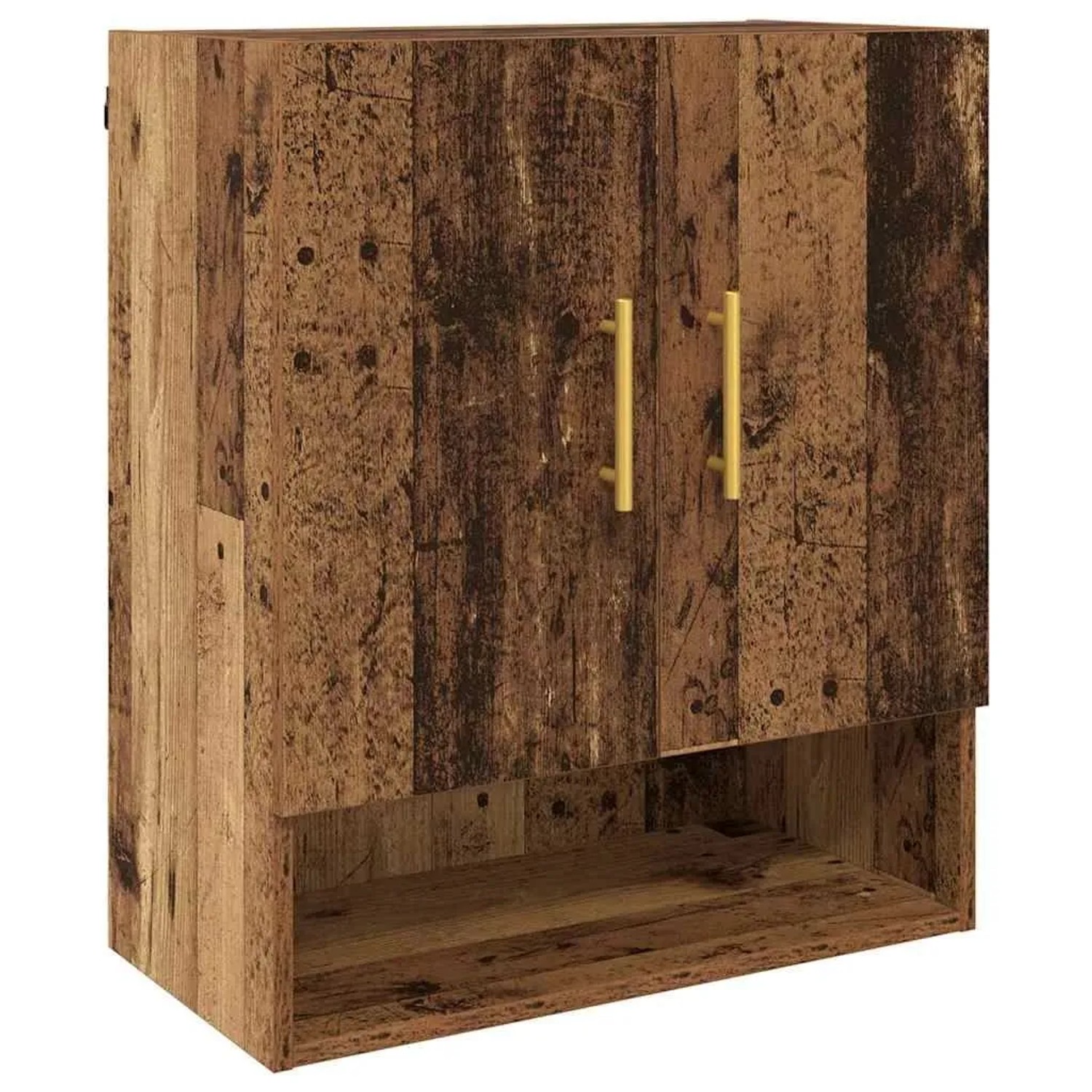 vidaXL Wandschrank Wandmontiert Altholz 60 x 31 x 70 cm Holzwerkstoff 87953 günstig online kaufen