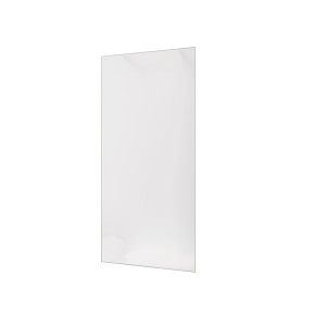 Duschparadies 87.7 x 200 cm Walk in Glas 10mm Nano Glas Duschwand Glasschutzfolie Seitenwand