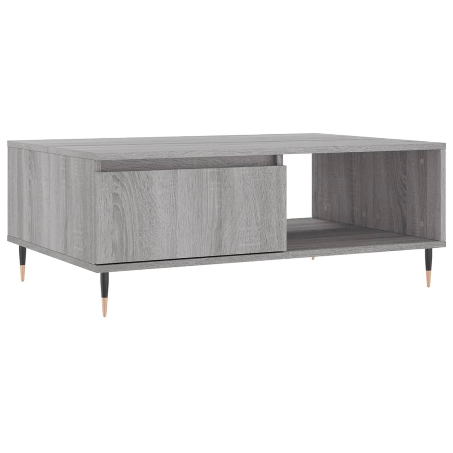 vidaXL Couchtisch Grau Sonoma 90x60x35 cm Holzwerkstoff Modell 1 günstig online kaufen