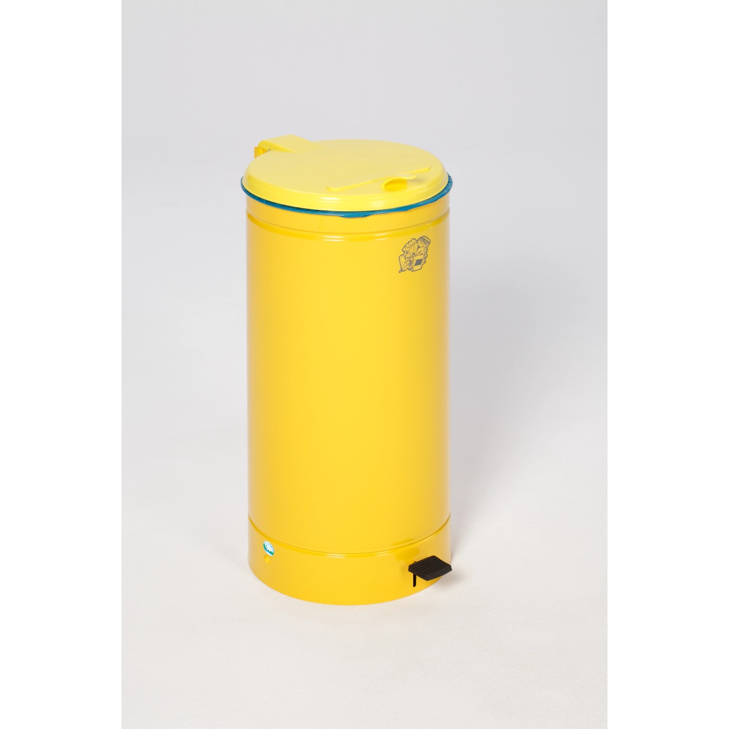 PROREGAL Großvolumiger Tretabfallsammler Mit Euro Pedal Für 60 70 Liter Säc günstig online kaufen