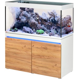 Eheim Incpiria Reef 430 Aquarium-Kombination mit Unterschrank in Alpin/Nature Optik, 430 Liter.