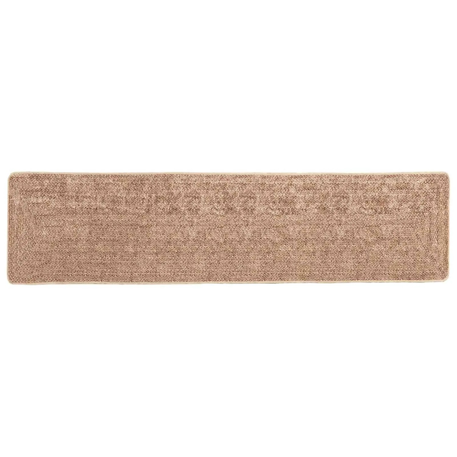 vidaXL Teppichläufer MARSA Gelb 80 x 300 cm Polyester und PVC 42023217