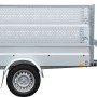 Stema Gitteraufsatz (66 cm hoch) für Variolux 750 Autoanhänger, verzinktes Lochblech.