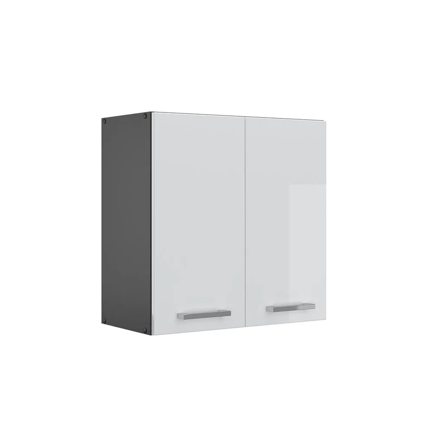 Vicco Hängeschrank R-Line Hängender Küchenschrank Weiß Hochglanz Anthrazit 60 cm