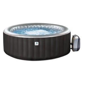 GardWell Whirlpool City, aufblasbar für 3 Personen, rund, mit Pumpe.