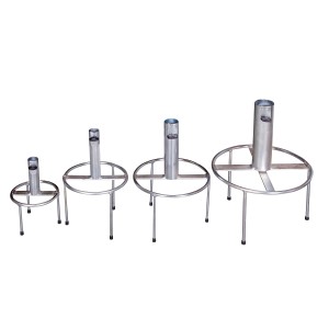 Doppler Rasendorn Schirmständer für Rohre bis 50mm, verschiedene Größen.