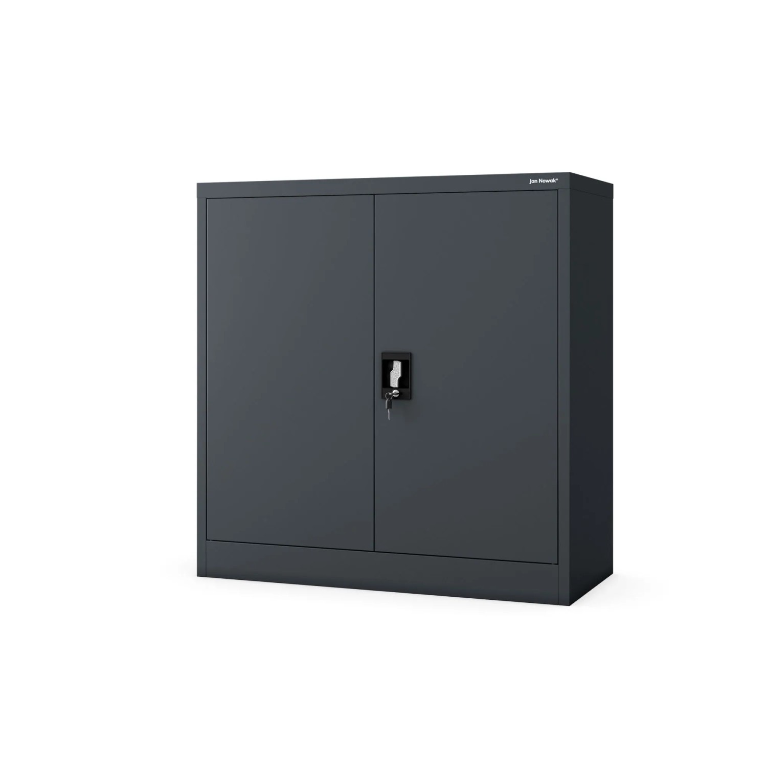 Jan Nowak Metallschrank Klein BEATA 93 x 90 x 40 cm Anthrazit