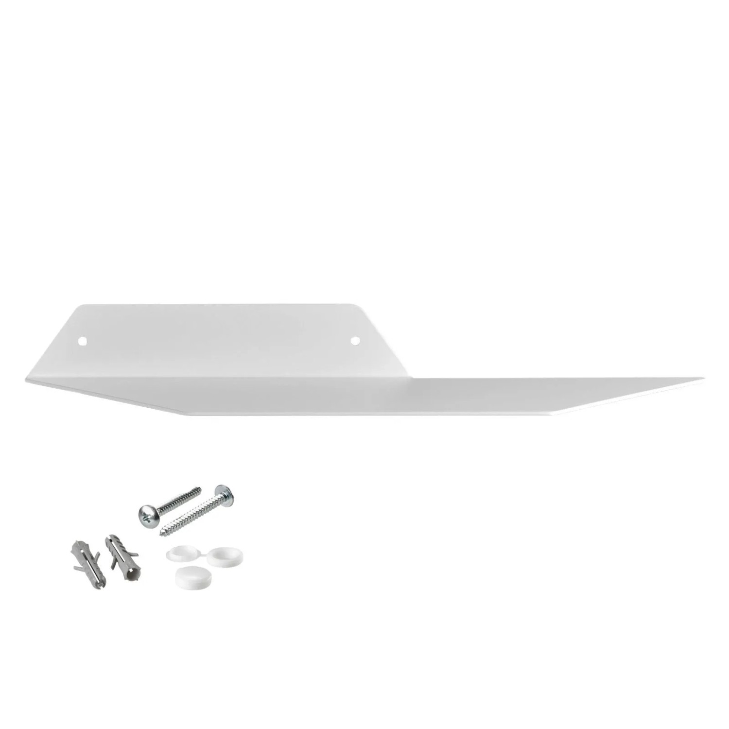 SOTECH Design Wandregal HOVER-II 350 x 130 x 40 mm Weiß für Wandmontage