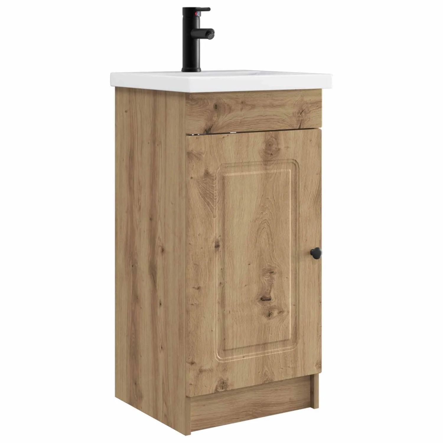 vidaXL Badezimmerschrank mit Waschbecken Artisan-Eiche 890003