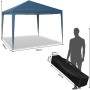 WOLTU Pavillon Pop-Up Wasserdichter Sonnenschutz 3 x 3 m Blau_3