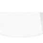 ECOfoxx Funkenschutzplatte Glasbodenplatte Rundbogen 120x140cm