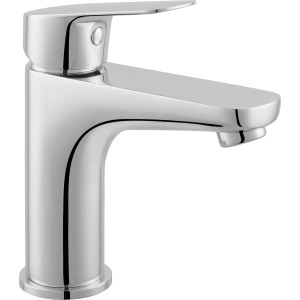 baliv Waschtischarmatur WT-5640 in Chrom, Einhebelmischer für Waschbecken.