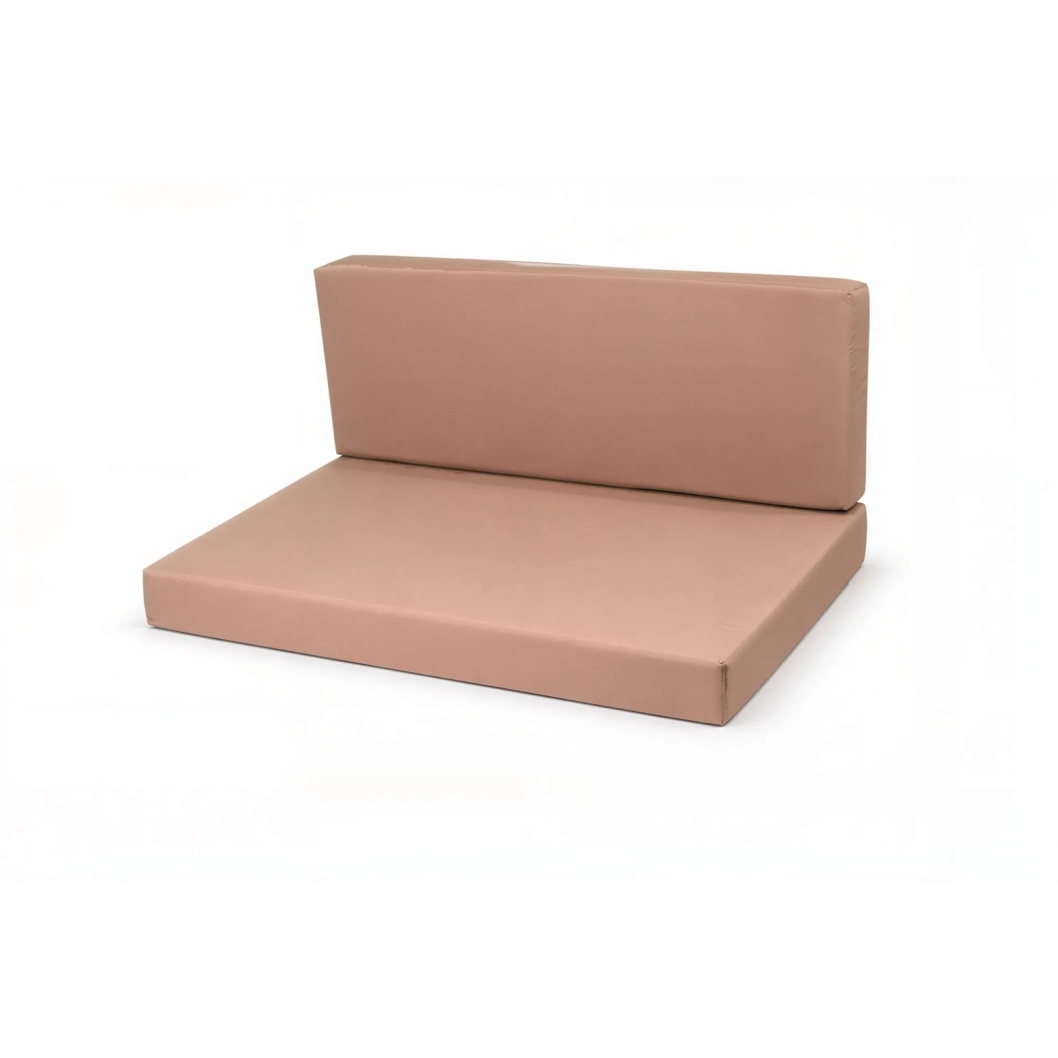Setgarden Flat Set Palettenkissen 120x50x10cm Sitzkissen + Rückenkissen 120x40x10cm 1tlg Beige