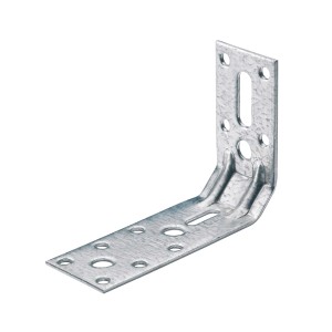 Hettich Verstellwinkel, 70x70x35 mm, Stahl verzinkt, mit Langloch für flexible Montage.