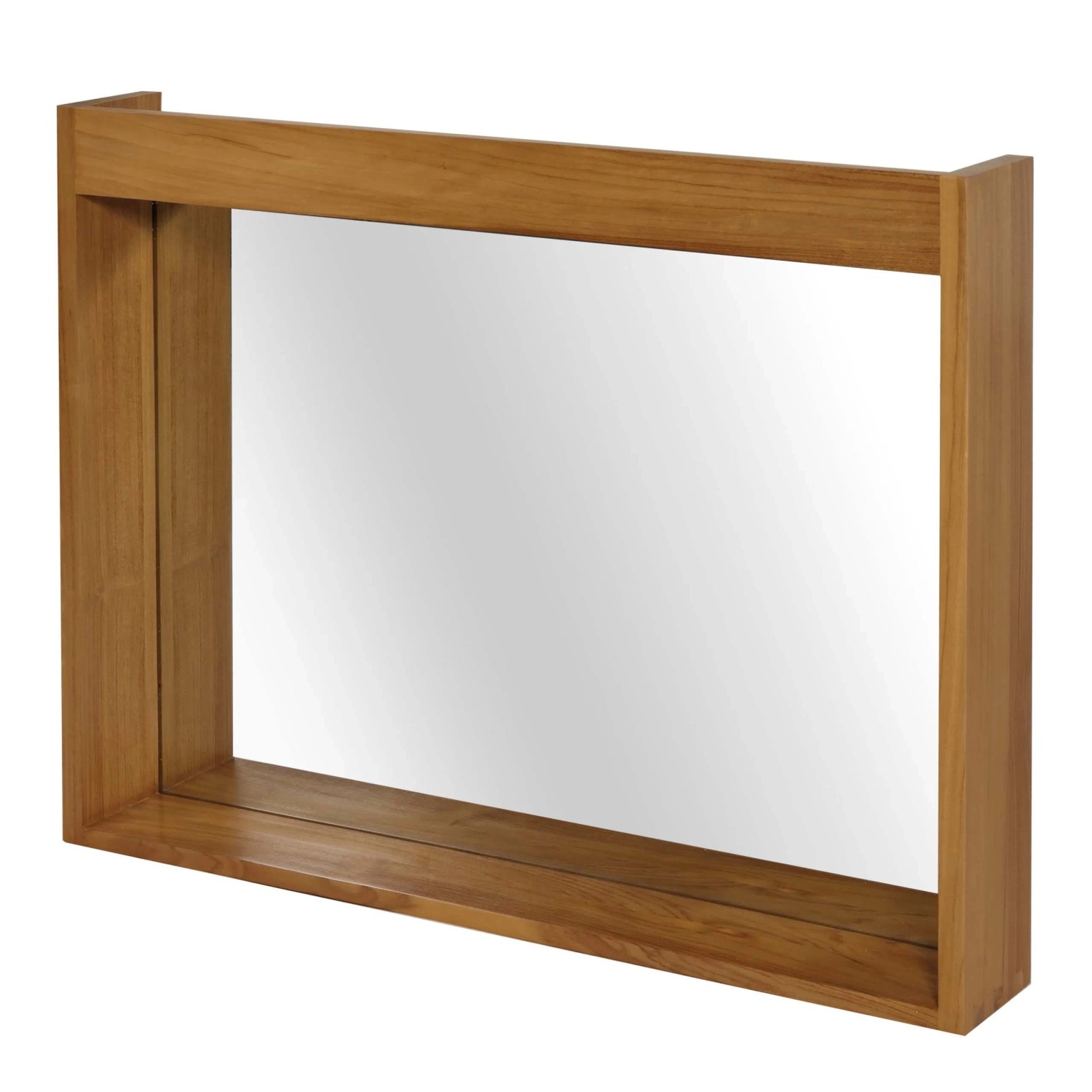 MCW Teak-Wandspiegel M75 77x100cm