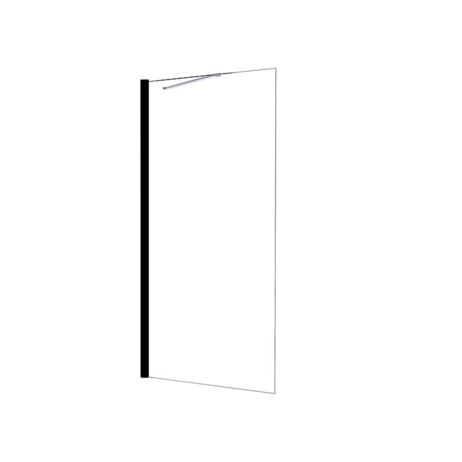 Duschparadies Walk In Dusche 60 x 200cm Duschabtrennung 8mm Nano Glas Seite günstig online kaufen