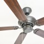 WESTINGHOUSE Deckenventilator Nevada, 105 cm, mit 5 Flügeln in Nussbaum/Kirsche und Fernbedienung.