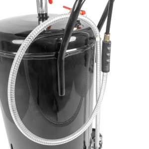 STAHLWERK Ölabscheider 80L: Ölauffangwagen für Kfz-Wartung und Reparatur.