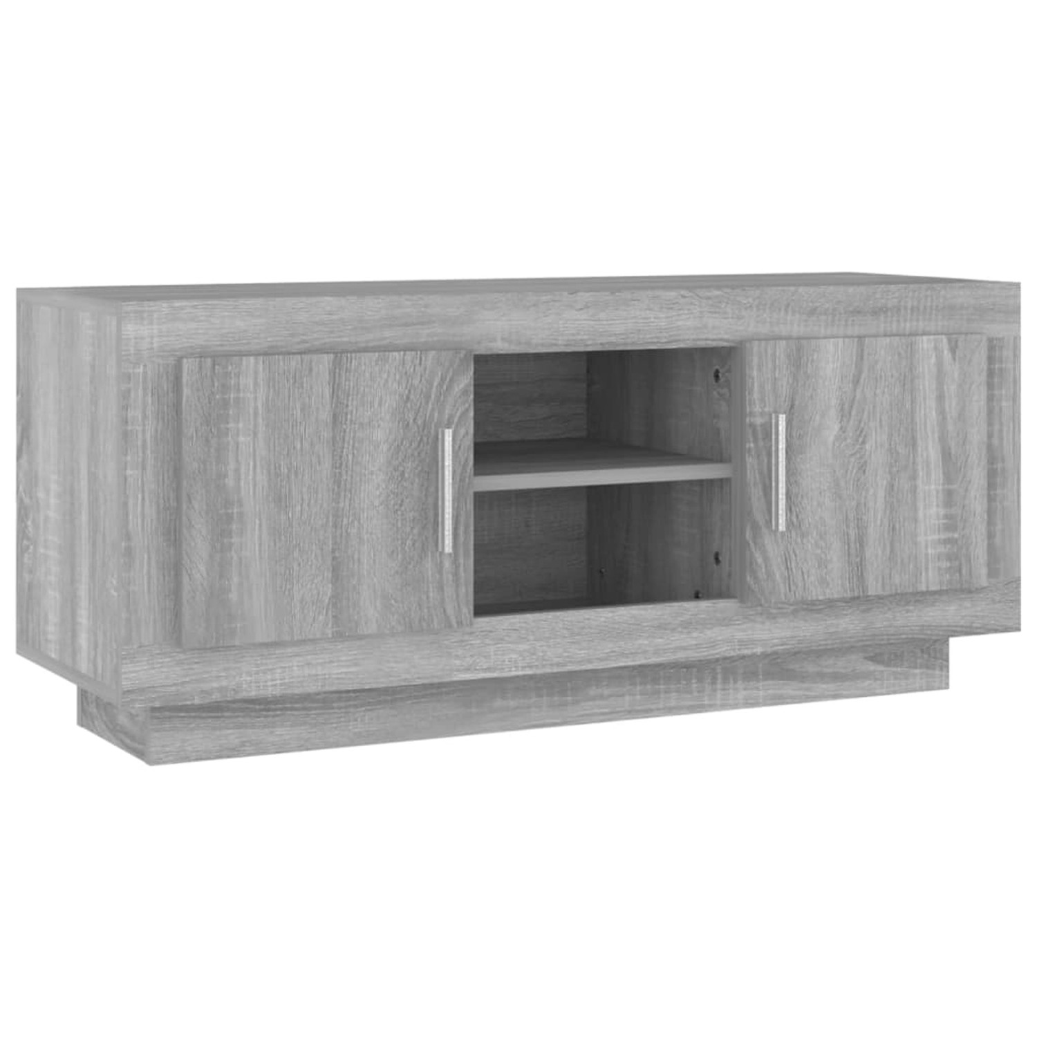 VidaXL TV-Schrank Grau Sonoma 102x35x45 cm Holzwerkstoff  Modell 1 günstig online kaufen