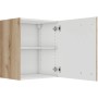 OPTIFIT Livorno290 Küchen-Hängeschrank, 50 cm, Wildeiche Nachbildung, mit Tür und Einlegeboden.